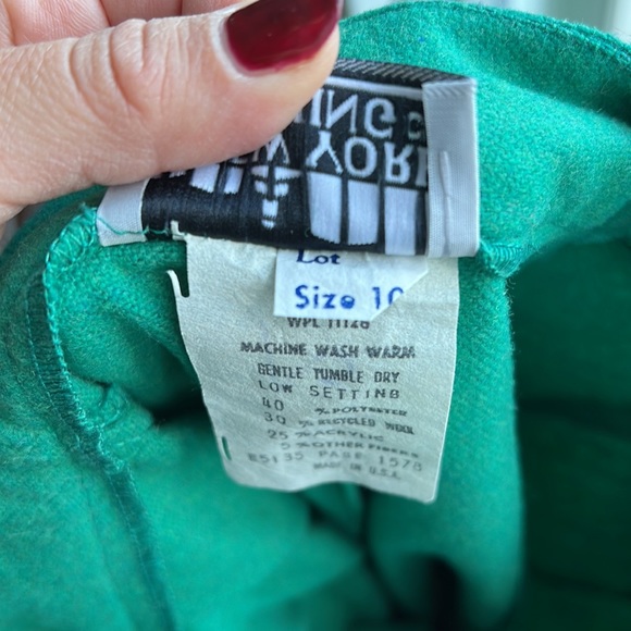 Vintage 50s/60s kelly green midi skirt - Picture 4 of 6